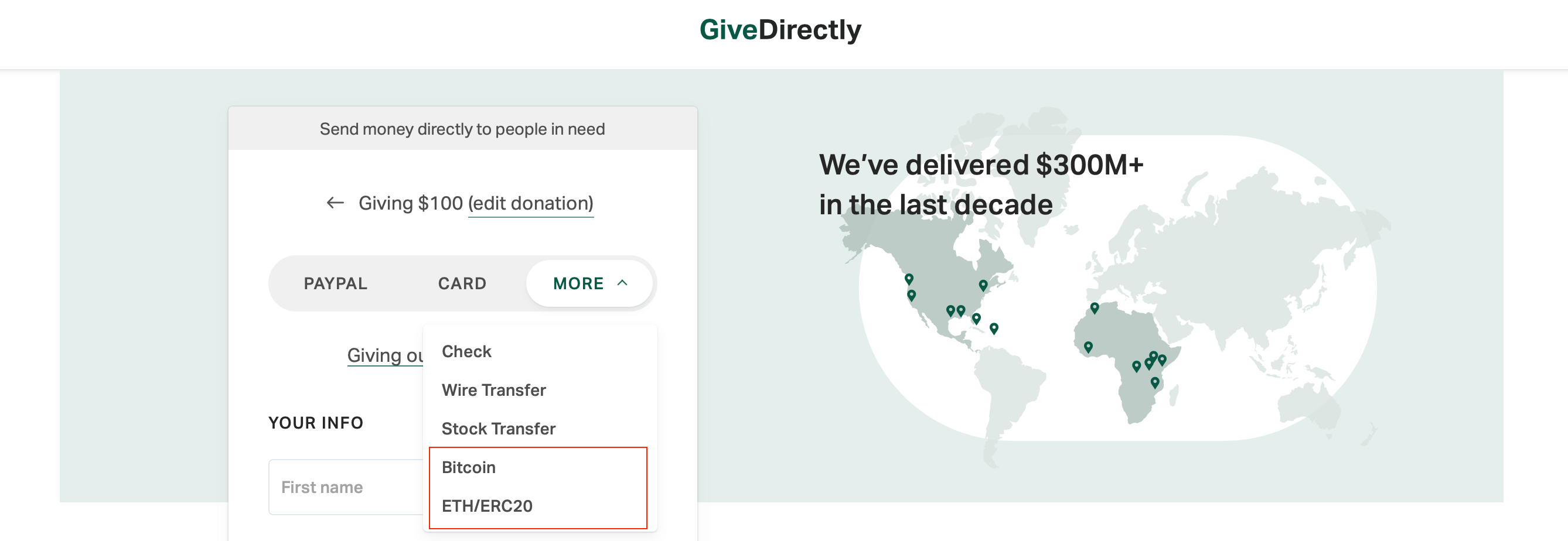 givedirectly криптовалюты