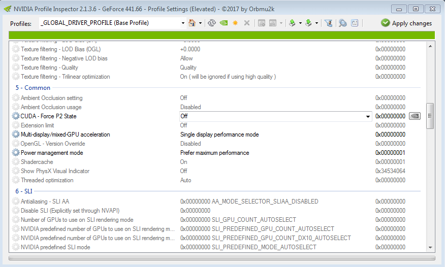 nvProfile nvidia разгон майнинг