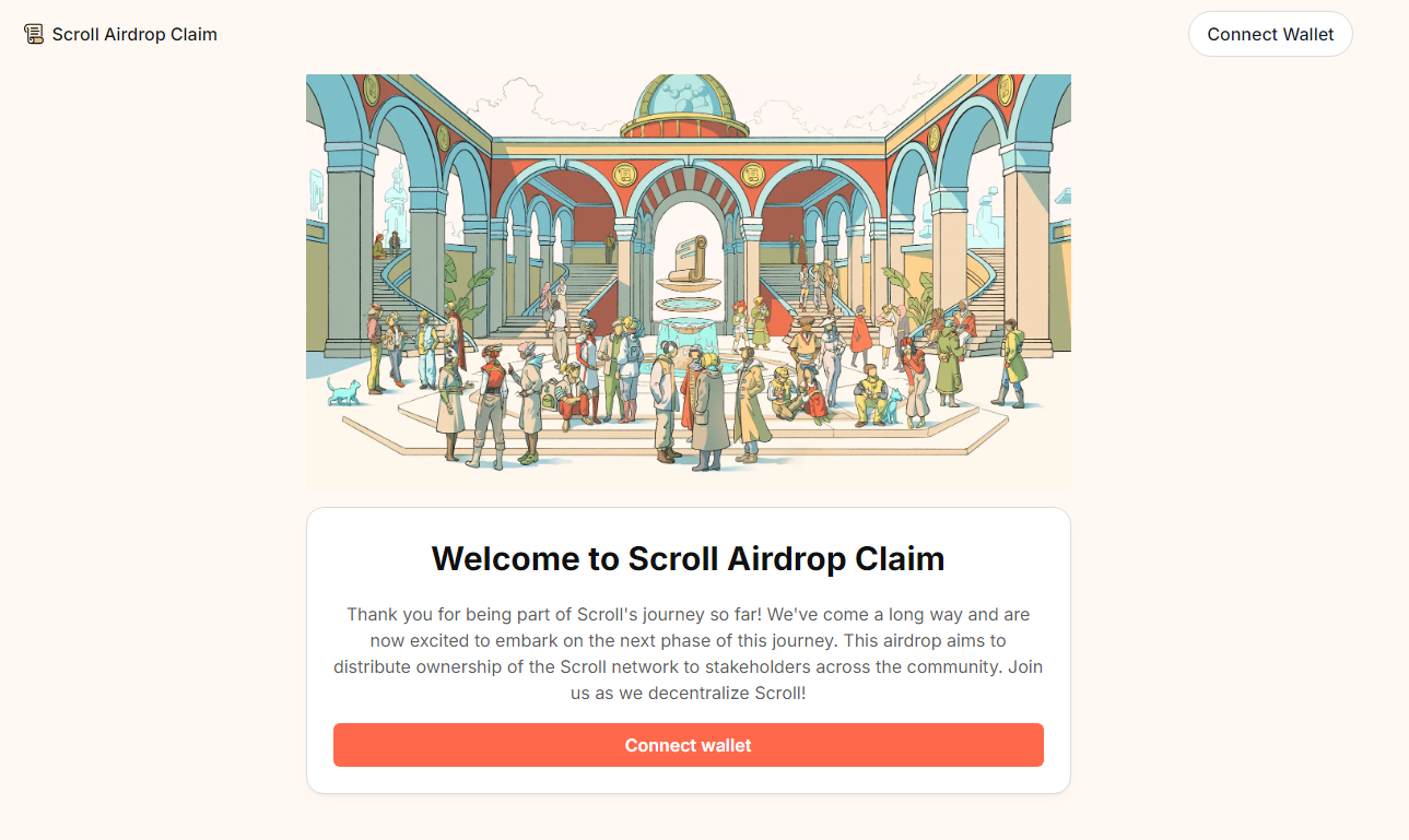 scroll checker airdrop