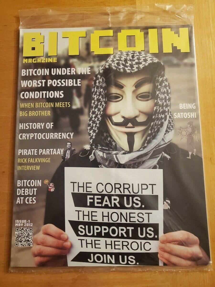 Крупнейшие кражи биткоинов. Первый выпуск журнала Bitcoin Magazine. Фото.