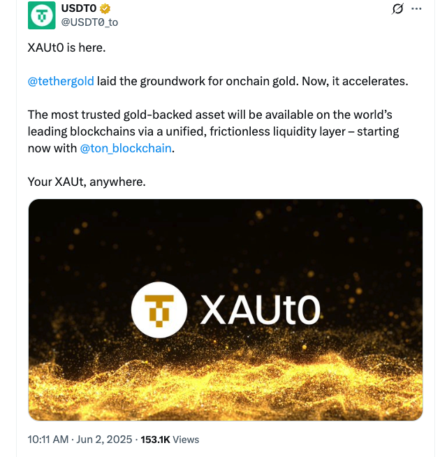 X (Twitter) USDT0