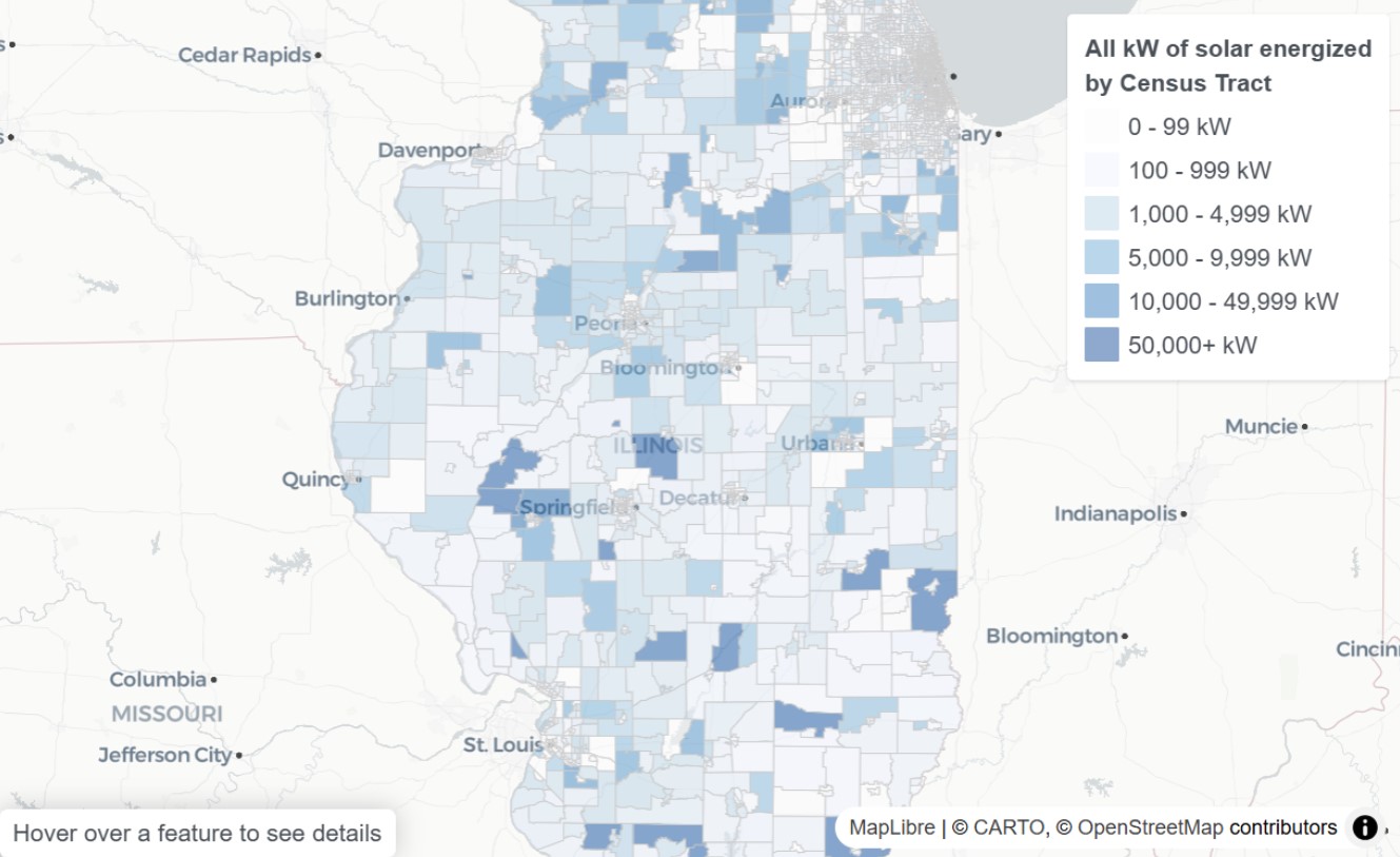 4,700 megawatts of operating solar capacity have been installed throughout Illinois 4700-megawatts-installed-in-Illinois