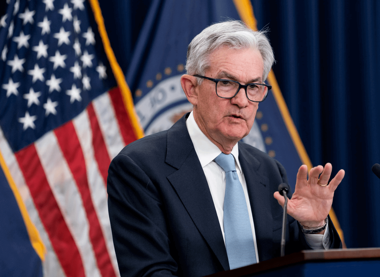 Почему не растёт Биткоин. Председатель ФРС США Джером Пауэлл. Фото.