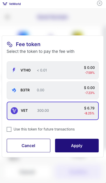 veworld-gas-fee