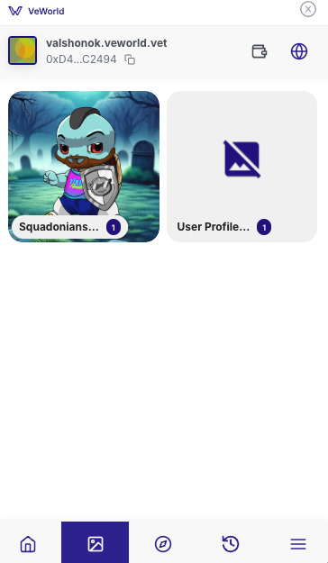 vechain-nft-support