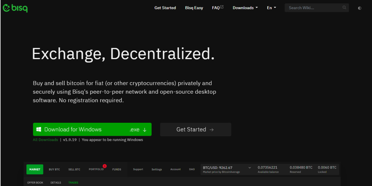 bisq-homepage