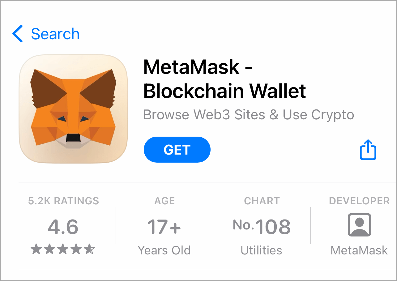 Когда MetaMask запустит токен. Страница криптовалютного кошелька MetaMask в App Store. Фото.