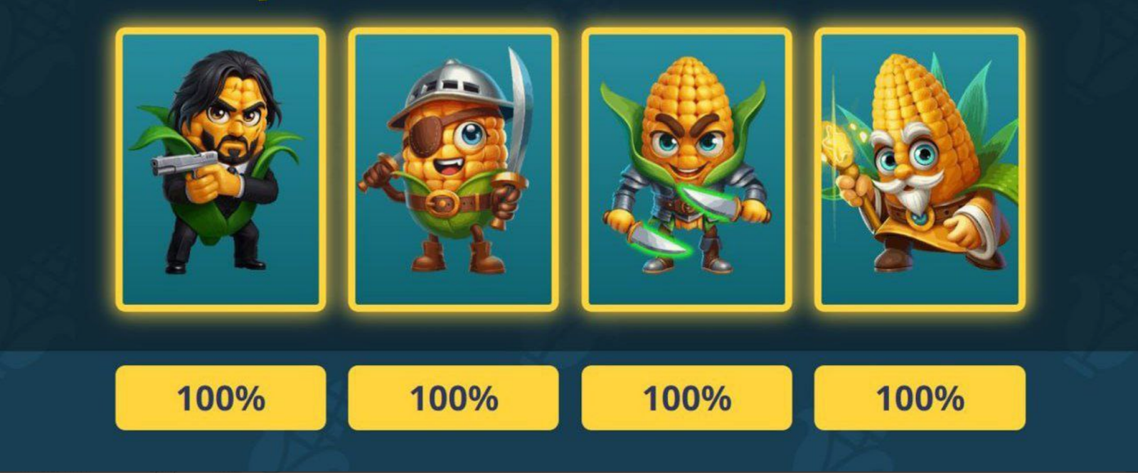 Corn Battles комбо дня Corn Battles комбо дня